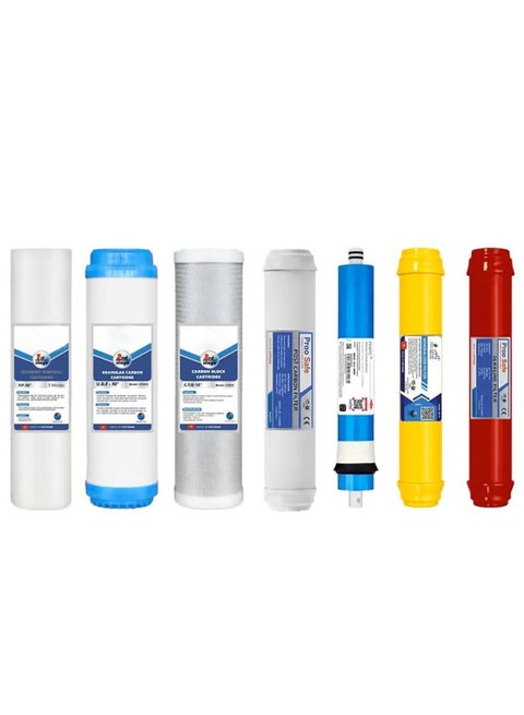 7-Stage Reverse Osmosis Replacement Water Filter Kit